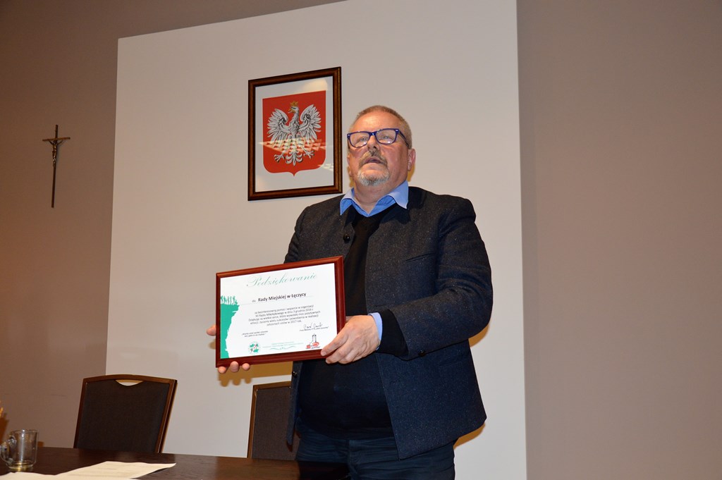 Oddział PTTK „Ziemi Łęczyckiej” podziękował radnym - Zdjęcie główne