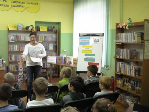 Dzień Głośnego Czytania w Bibliotece w Łęczycy - Zdjęcie główne