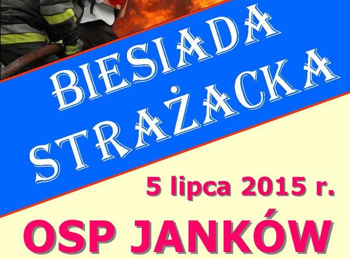 Biesiada strażacka w Jankowie - Zdjęcie główne