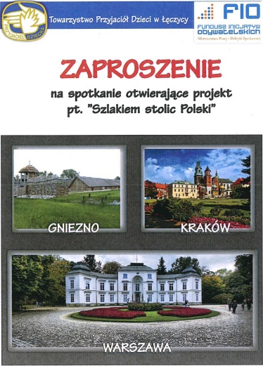 Spotkanie otwierające projekt pt. "Szlakiem stolic Polski" - Zdjęcie główne