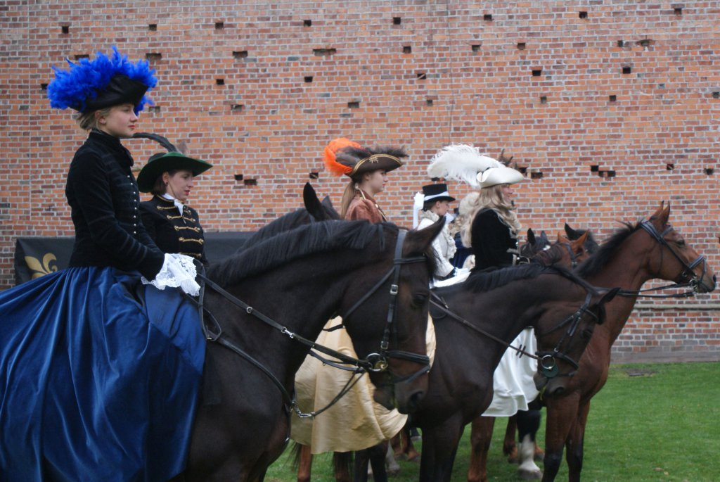 Hubertus trwa w najlepsze: pokaz koni na zamku - Zdjęcie główne