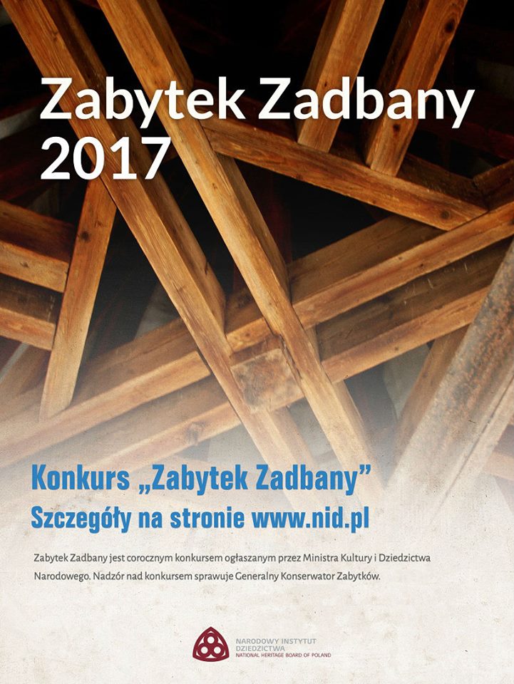 Ogólnopolski konkurs "Zabytek zadbany 2017" rozpoczęty - Zdjęcie główne
