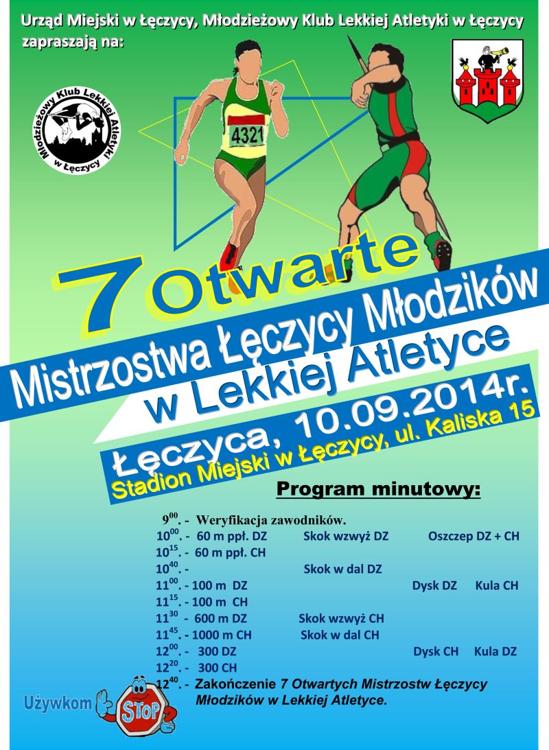 Mistrzostwa Łęczycy Młodzików w Lekkiej Atletyce  - Zdjęcie główne