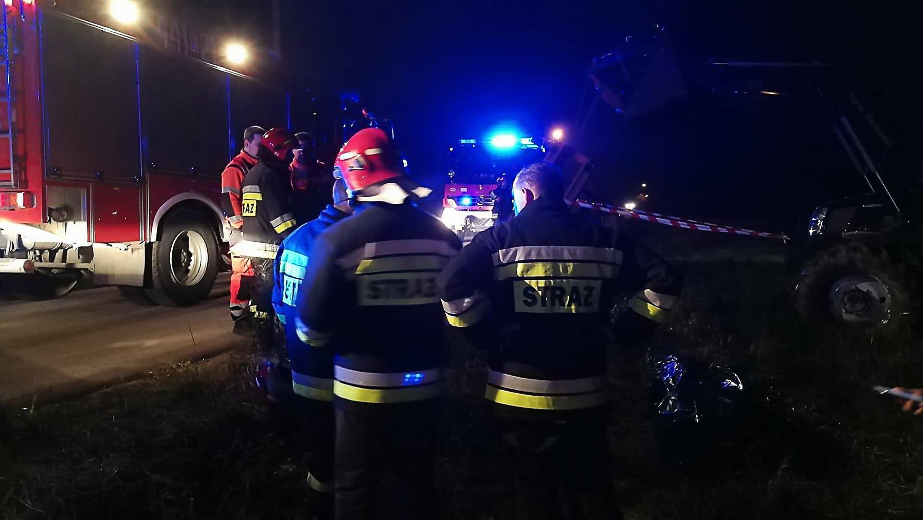 Wypadek w Łęce w gminie Piątek. Ucierpiała kobieta - Zdjęcie główne