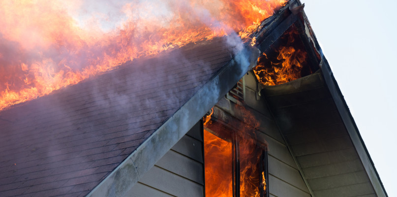 Wielki pożar w Domu Pomocy Społecznej w podpłockim Miszewie - Zdjęcie główne
