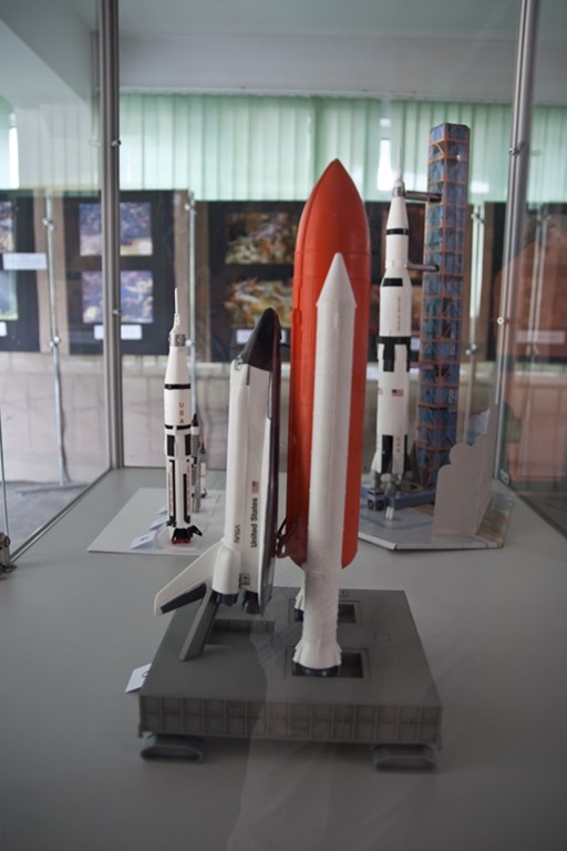 Zobaczcie modele rakiet kosmicznych - Zdjęcie główne