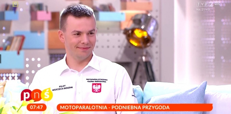 Mistrz świata z Płocka w "Pytaniu na śniadanie" w TVP - Zdjęcie główne