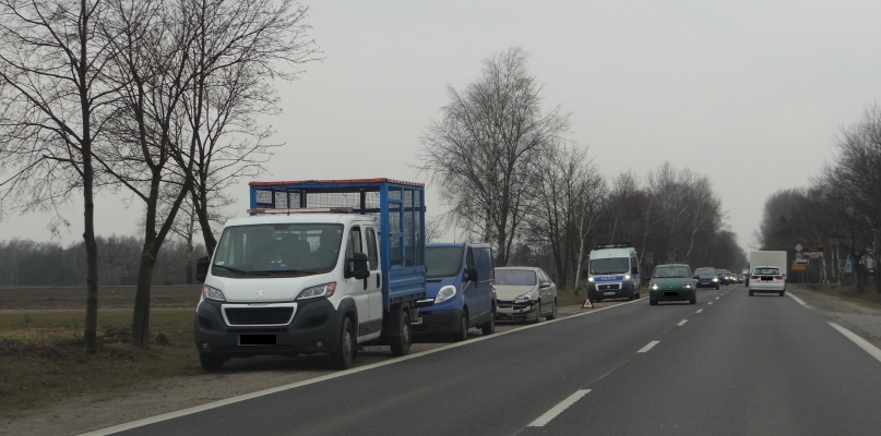 Aż cztery samochody zderzyły się na wylocie z Płocka - Zdjęcie główne