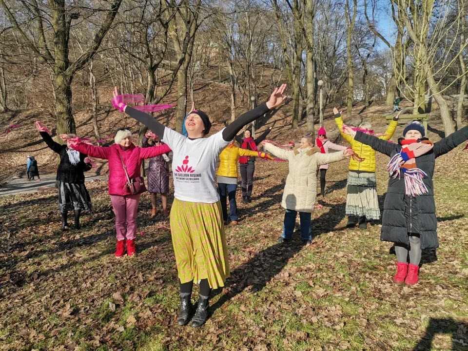 Taneczny protest przeciwko przemocy wobec kobiet. "One Billion Rising" w Płocku [ZDJĘCIA, FILM] - Zdjęcie główne