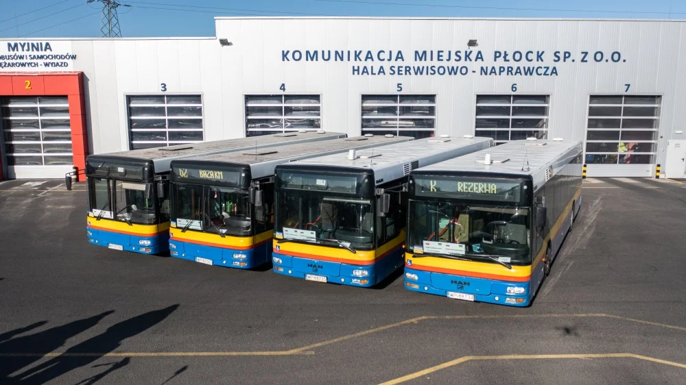Autobusy KM Płock w drodze na Ukrainę. Będą służyły mieszkańcom dwóch miast - Zdjęcie główne