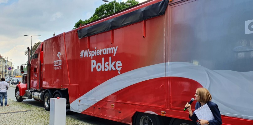 Ciężarówka ORLENU przyjedzie do Płocka. Kiedy?  - Zdjęcie główne