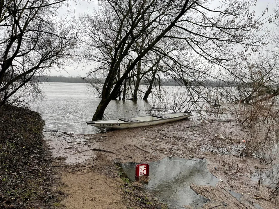 Poziom Wisły nadal wysoki. Stany ostrzegawcze wciąż przekroczone - Zdjęcie główne