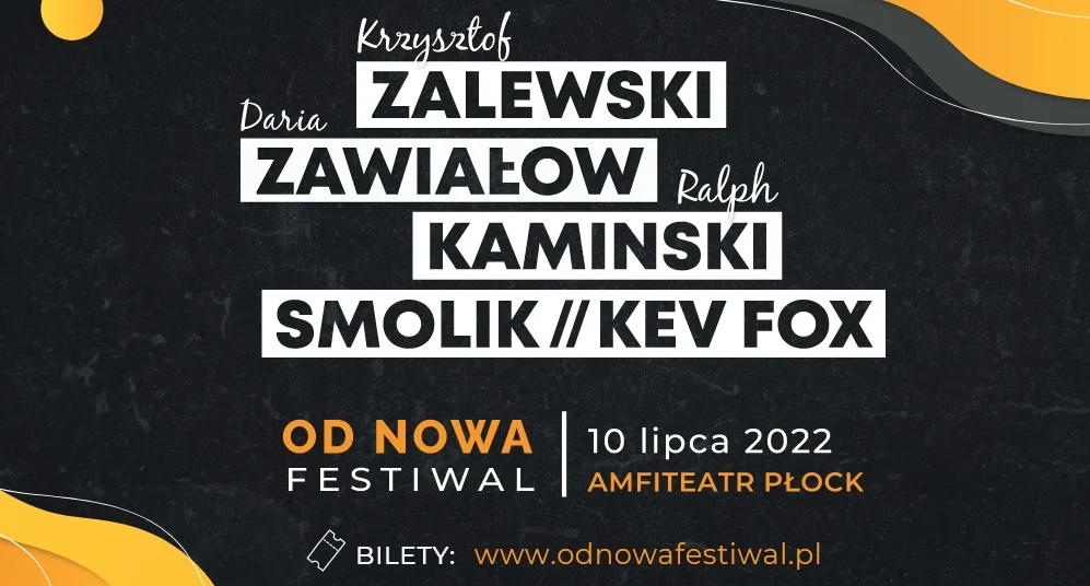 Festiwal OD NOWA już niebawem w Płocku. Poznaj największe muzyczne gwiazdy - Zdjęcie główne