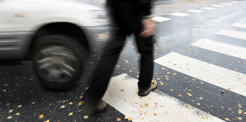 Wypadek na Podolszycach. Kobieta potrącona na pasach - Zdjęcie główne
