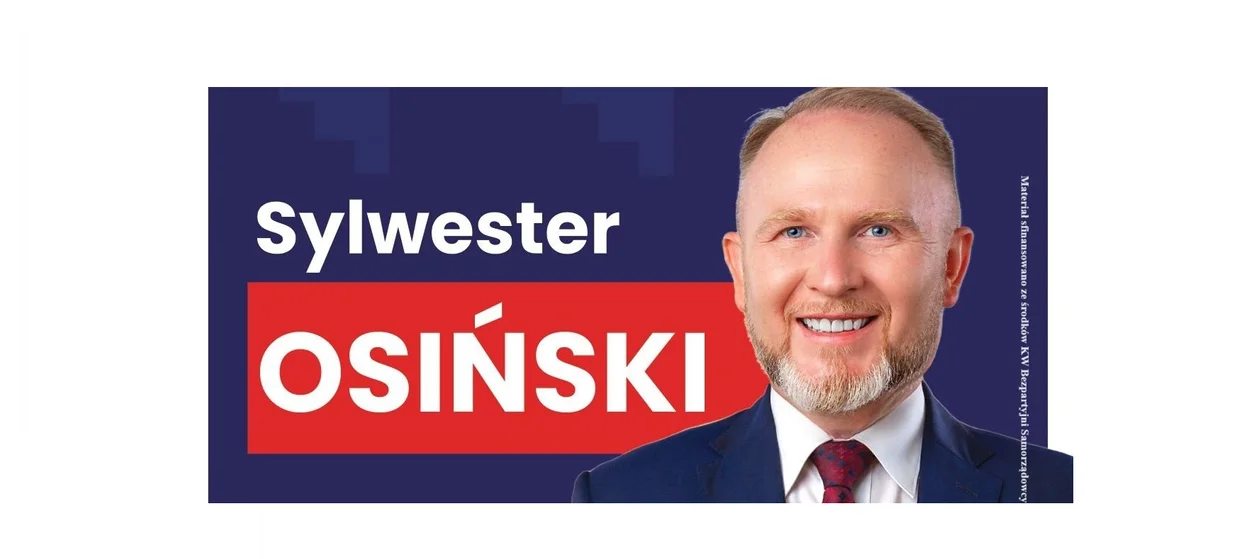 Sylwester Osiński - Kandydat do Senatu KW Bezpartyjni Samorządowcy - Zdjęcie główne