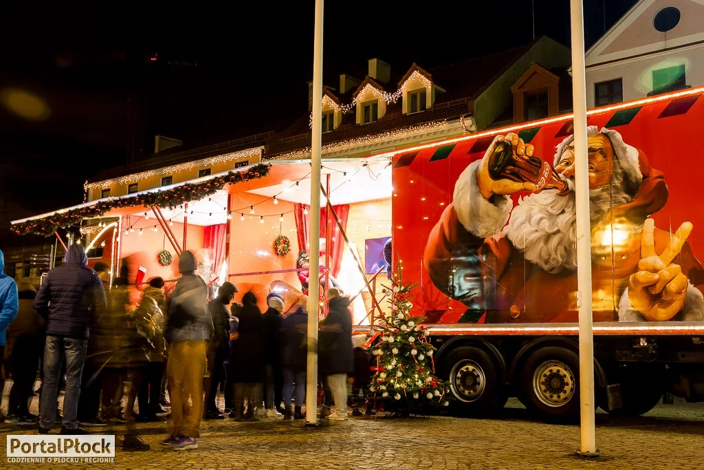 Świąteczna ciężarówka Coca-Coli w Płocku. To już dziś - Zdjęcie główne
