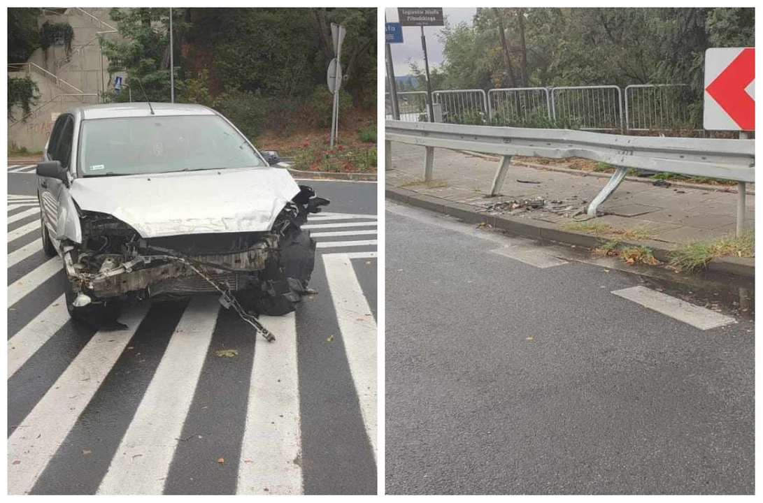 Poważny wypadek na płockim moście. Są ranni!  - Zdjęcie główne