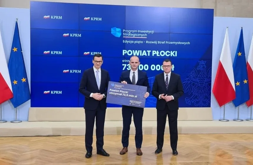 Rekordowe dofinansowanie dla powiatu płockiego. Ponad 73 mln zł na inwestycje drogowe - Zdjęcie główne