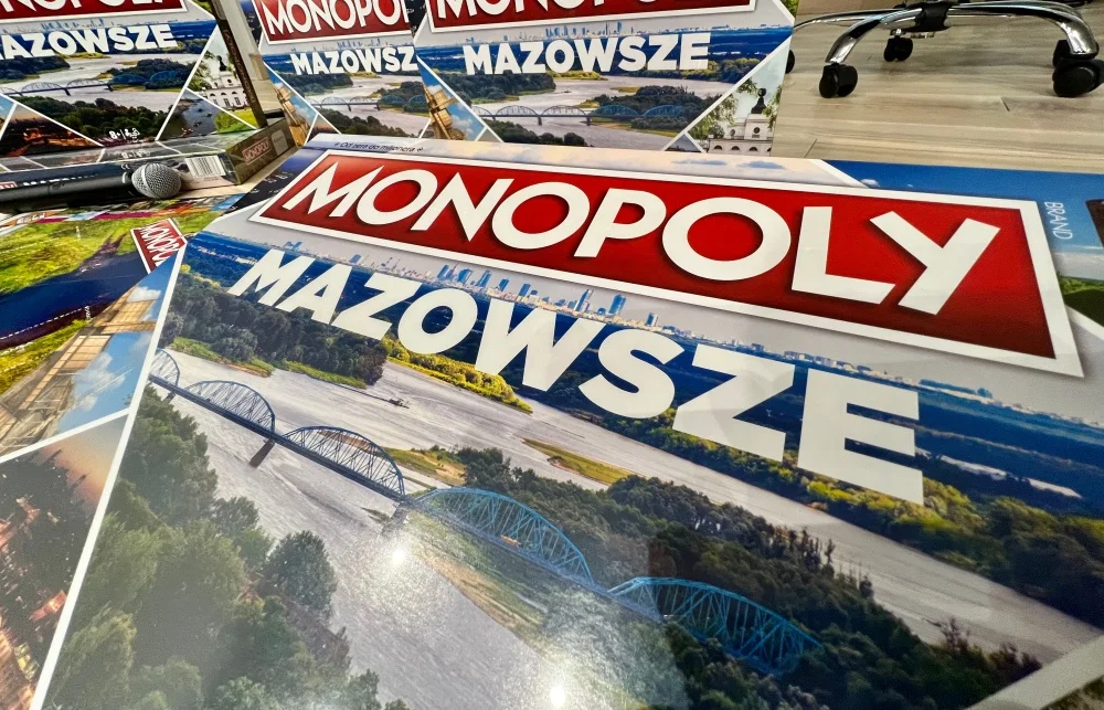 Mazowsze zaprasza na wirtualny spacer i... do specjalnej edycji gry Monopoly - Zdjęcie główne