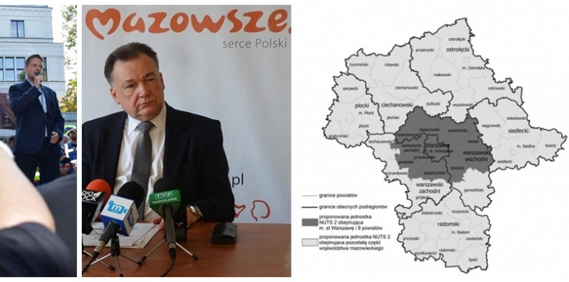 Dojdzie do podziału obecnego województwa mazowieckiego? - Zdjęcie główne