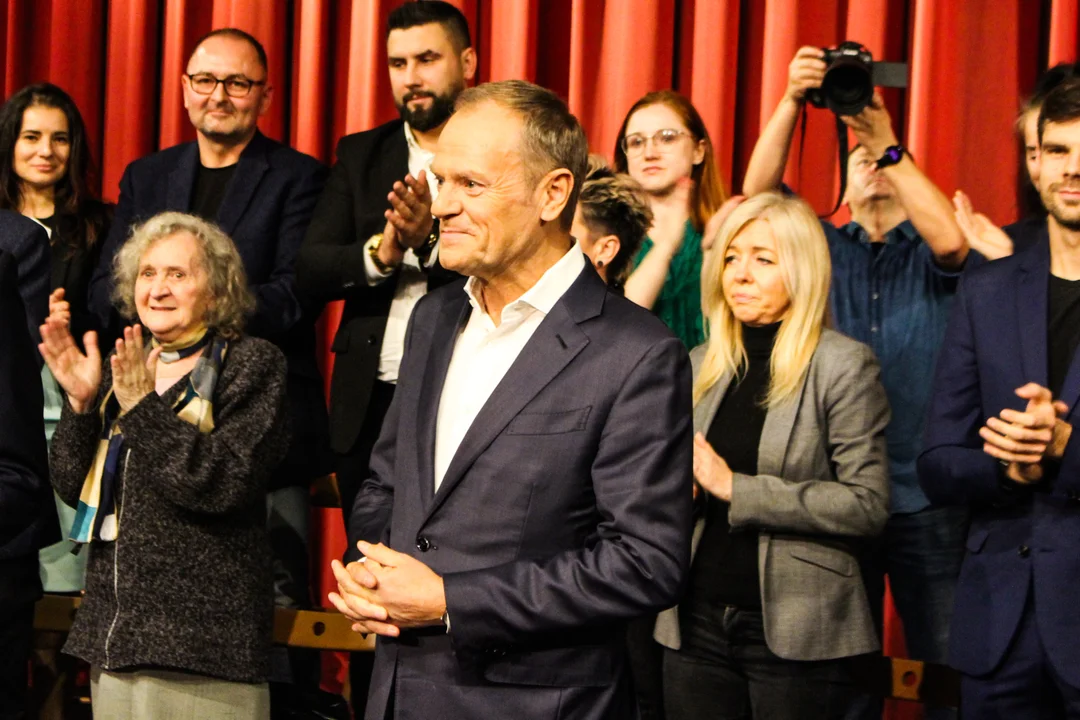Donald Tusk na finiszu kampanii przyjedzie do Płocka - Zdjęcie główne