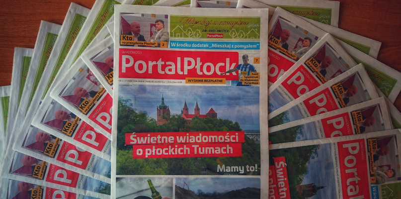 Jest drugi numer Wiadomości Portal Płock. Jedyna taka gazeta na rynku! - Zdjęcie główne