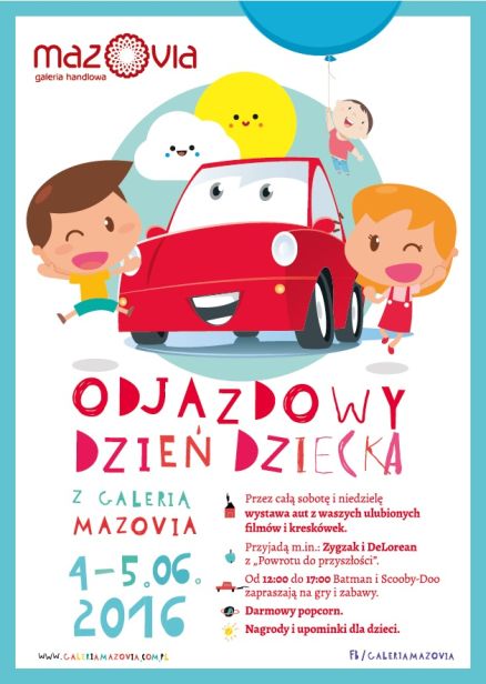 Odlotowy Dzień Dziecka w Galerii Mazovia - Zdjęcie główne