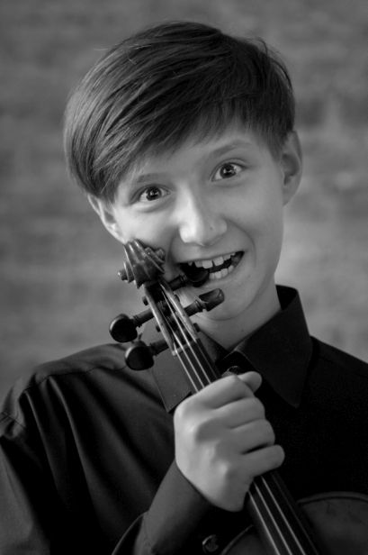 Mama pomogła 12-letniemu skrzypkowi - Zdjęcie główne