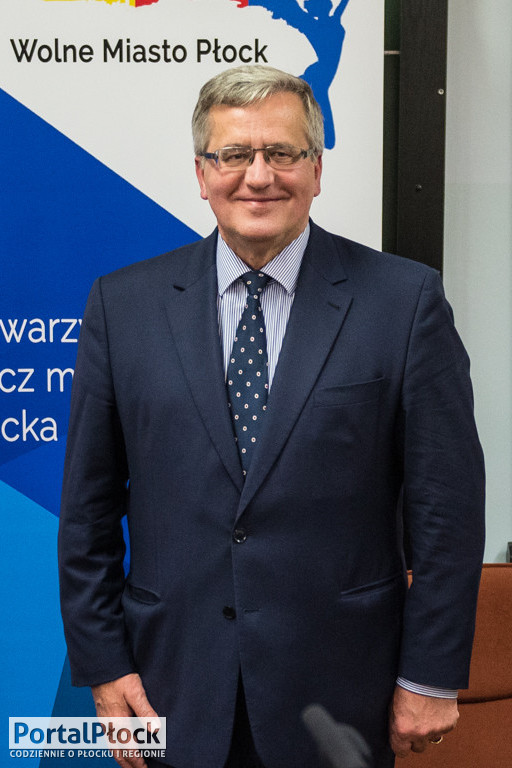 Bronisław Komorowski w Płocku - Zdjęcie główne