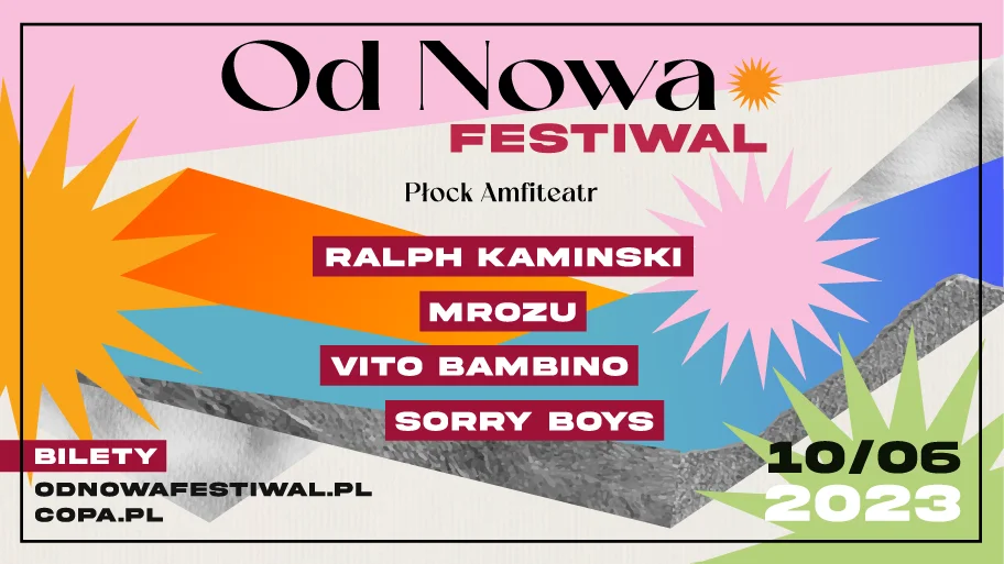 Festiwal OD NOWA w Płocku! - Zdjęcie główne