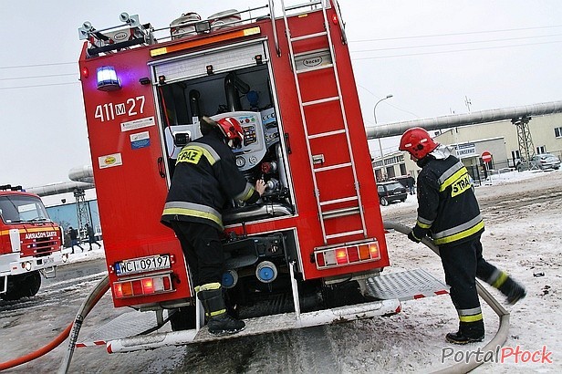 Pożar w Maszewie, jedna osoba w szpitalu - Zdjęcie główne