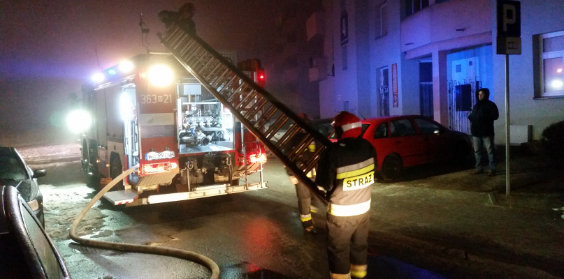 Pożar w bloku na Podolszycach. Wiadomo, co się tam stało - Zdjęcie główne