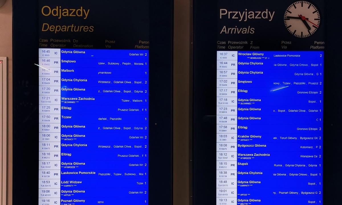 Pociągi na trasie Gdańsk - Warszawa mocno opóźnione. Powodem wypadek na torach - Zdjęcie główne