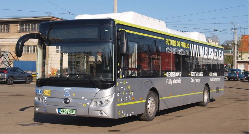 Chiński autobus elektryczny na testach w Gdańsku - Zdjęcie główne