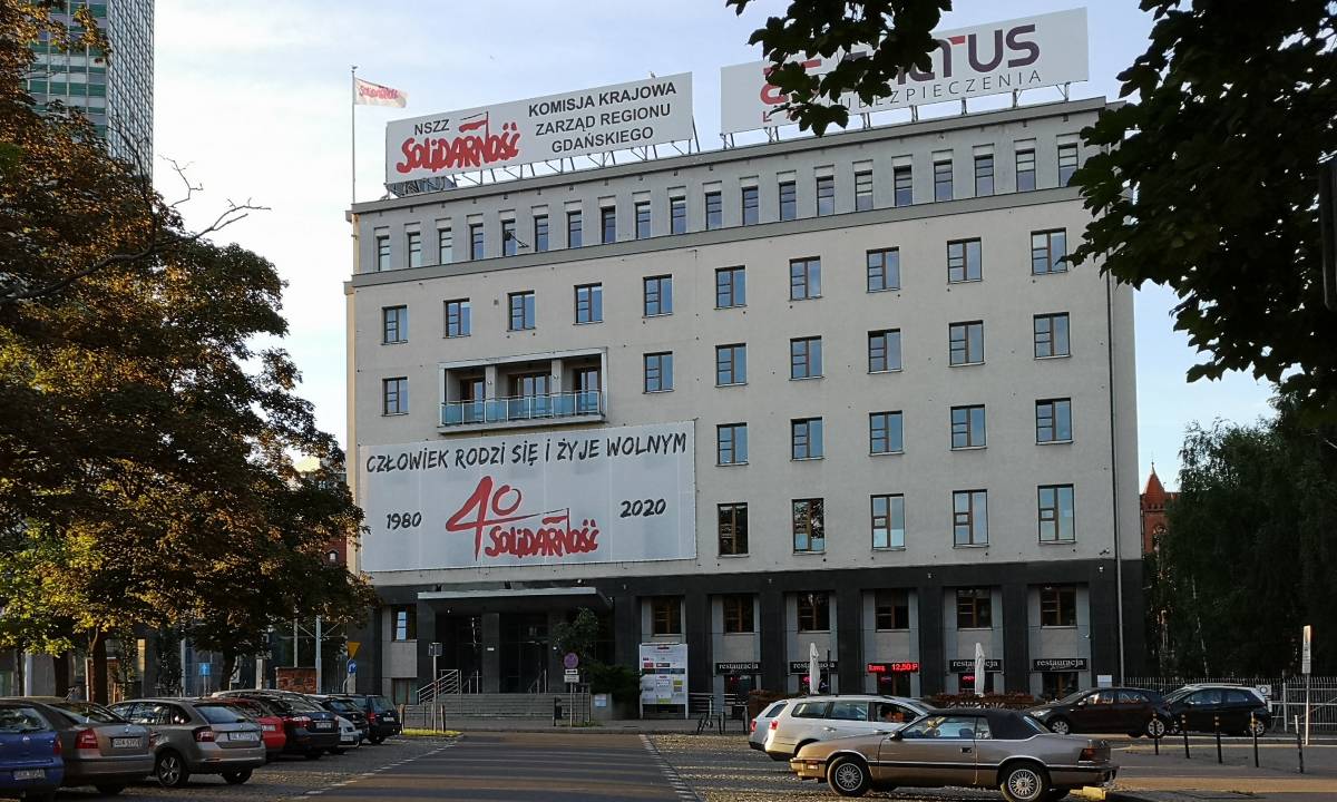 Reklama NSZZ Solidarność