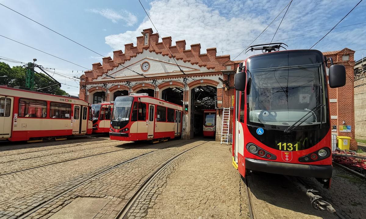 Zajezdnia Nowy Port - dom dla najstarszych tramwajów - Zdjęcie główne