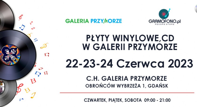 Kiermasz płyt winylowych w Galerii Przymorze - Zdjęcie główne