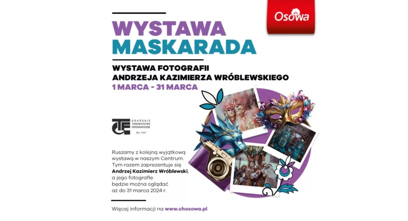 Wystawa &quot;Maskarada&quot; w CH Osowa - Zdjęcie główne