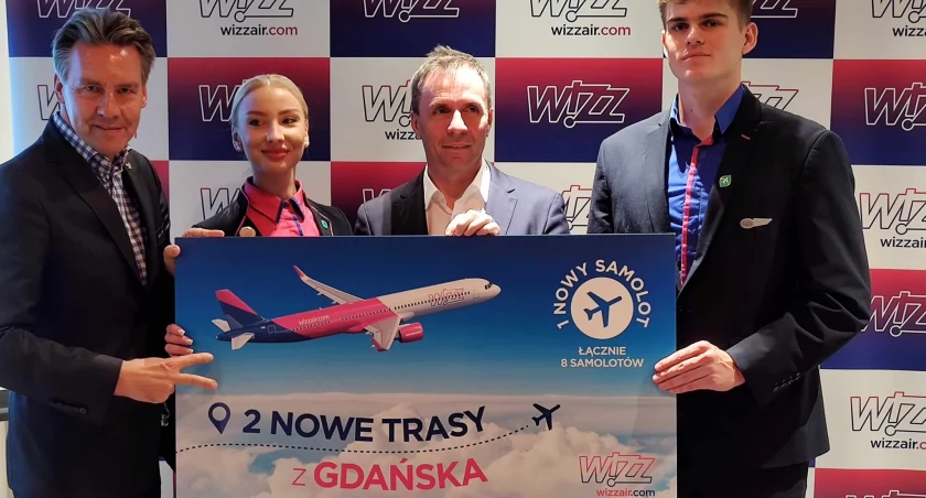 Wizz Air rośnie w Gdańsku. Wiosną ósmy samolot i nowe trasy w ciepłe kraje - Zdjęcie główne