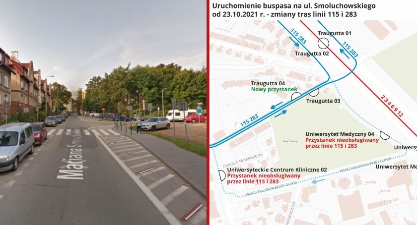 W sobotę otwarcie nowego buspasu niedaleko UCK. O ile skróci się czas jazdy autobusów? - Zdjęcie główne