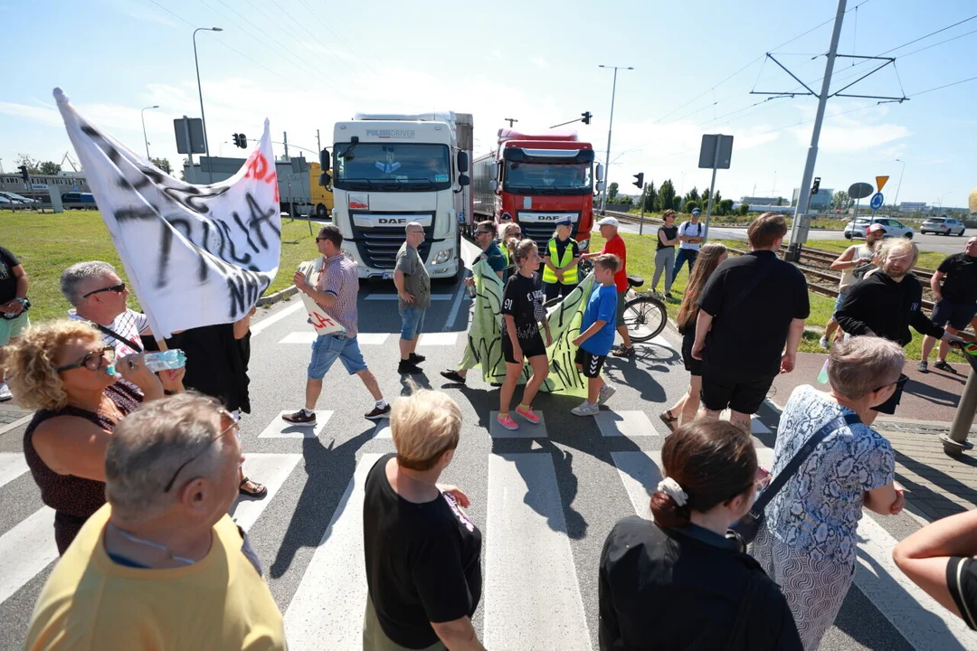 Mieszkańcy mają dość i wyszli na ulice. Nie chcą wdychać pyłu - Zdjęcie główne