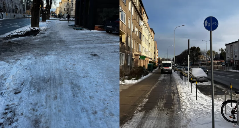 Istne lodowisko na drogach rowerowych. Miasto reaguje - Zdjęcie główne