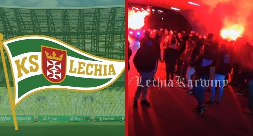 Policja chce ukarania kibiców, którzy dopingowali Lechię pod stadionem [WIDEO] - Zdjęcie główne