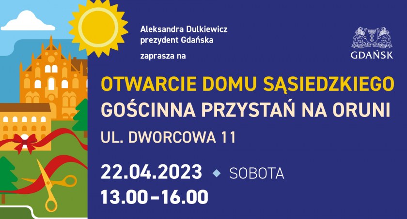 Otwarcie domu sąsiedzkiego Gościnna Przystań - Zdjęcie główne