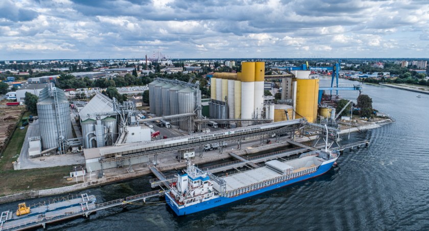 Gdański port gotowy do przyjęcia rekordowych ilości zboża - Zdjęcie główne