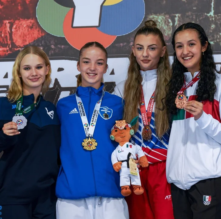 Poznanianka na podium Młodzieżowej Ligi Światowej Karate - Zdjęcie główne