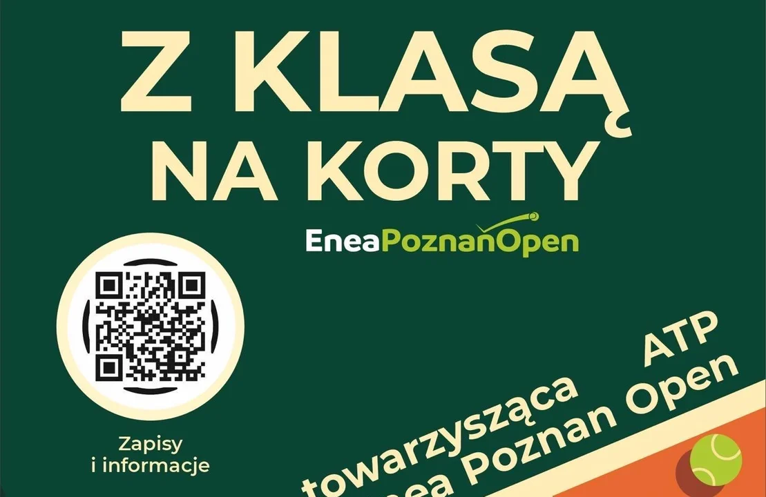 "Z klasą na korty", czyli wyjątkowa akcja dla szkół podczas Enea Poznań Open - Zdjęcie główne