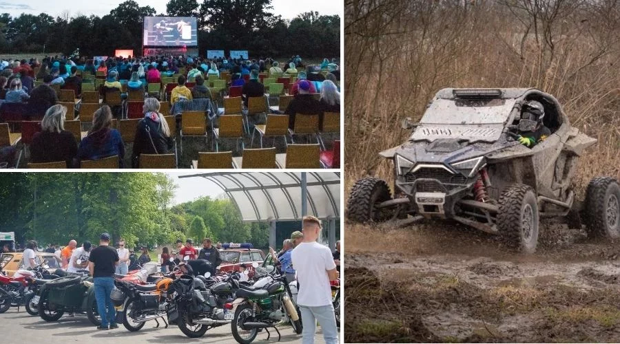 Niedziela w Sulejowie pełna atrakcji. Parada aut, motocykli i kino plenerowe - Zdjęcie główne