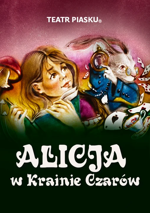 Teatr Piasku Tetiany Galitsyny - Alicja w Krainie Czarów - Piotrków Tryb. Sala Teatralna MOK, 27.04. [Kup Bilet Online] - Zdjęcie główne