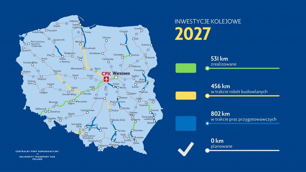 CPK zapowiada: Szprychą z Łodzi do Wrocławia dojedziemy w nieco ponad godzinę - Zdjęcie główne